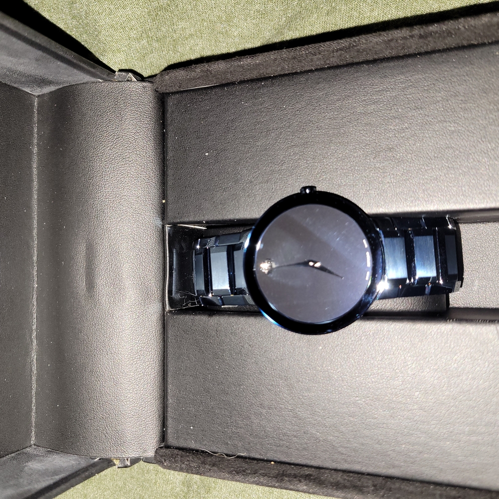 Men's blue 39 Stainless Steel Watch